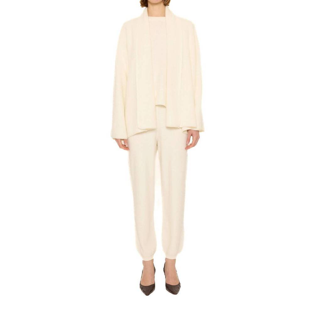 NEW ARCH4 CASHMERE colette open-front cardigan in cream